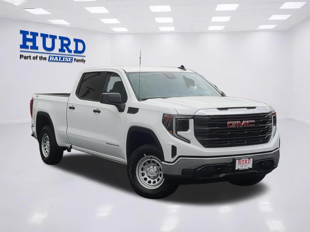 2026 GMC Sierra 1500 Pro in Summit White — front three-quarter view