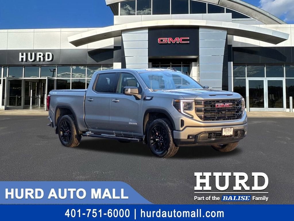 2026 GMC Sierra 1500 Elevation in Sterling Metallic — front three-quarter view